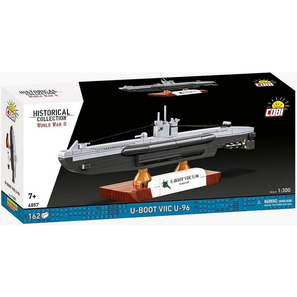 COBI COBI Historical Collection 4857 - U-BOOT VIIC U-96, WWII, Bausatz 1:30 Konstruktions-Spielset
