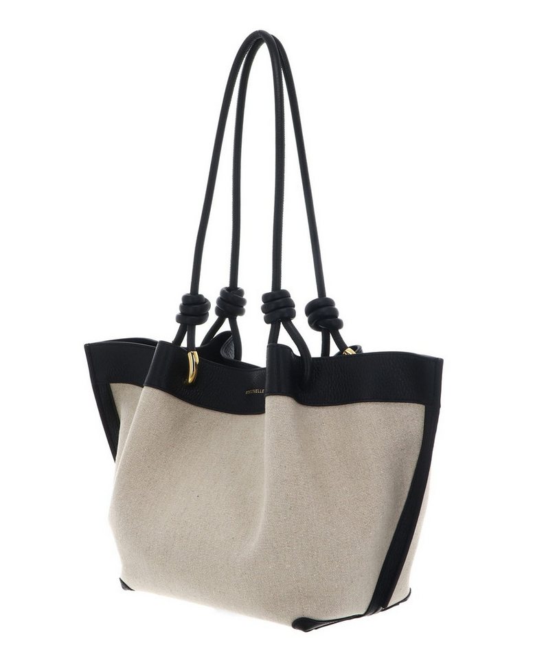 COCCINELLE Schultertasche Canvas Handbag, aus echtem Rindsleder – Bild 2 von 5