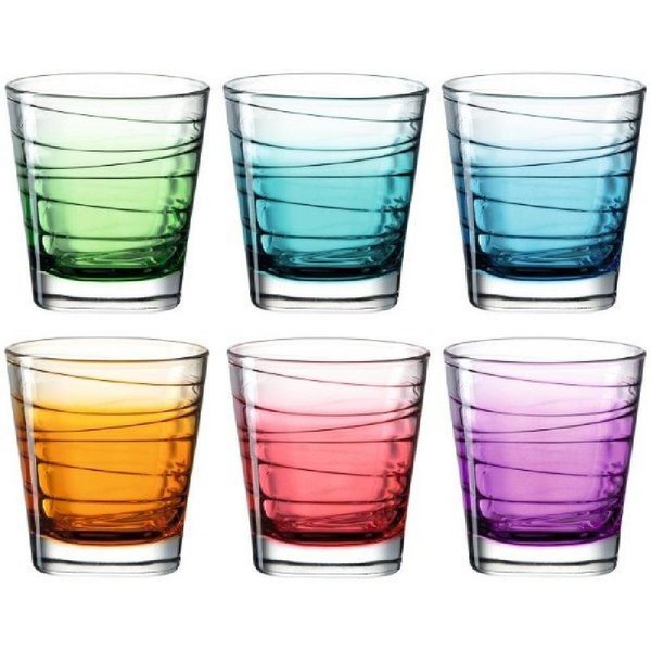 LEONARDO Cocktailglas Leonardo Trinkgläser Vario Bunt Klein (6-teilig)
