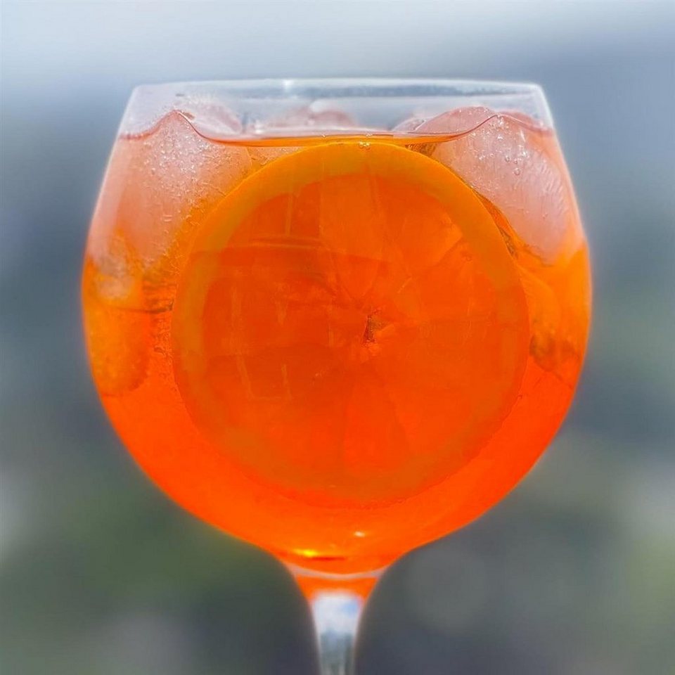 Topkapi elite Cocktailglas Topkapi elite Aperol Spritz Glas Hermelsbach XL 6er Set, Kristallglas – Bild 2 von 3