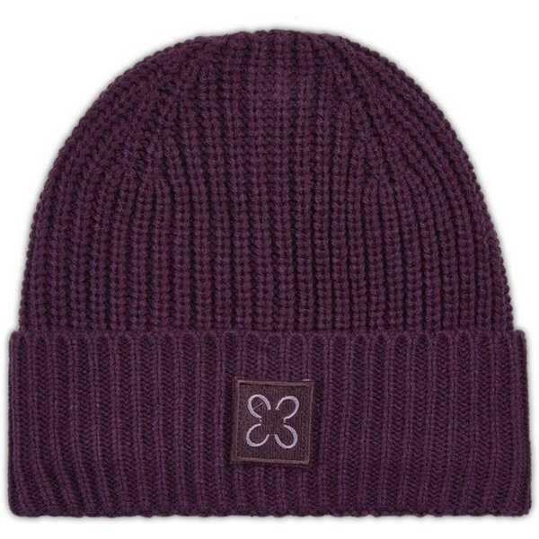 Codello Strickmütze KNITTED HAT ACRYL/WOOL SOLID lila-2
