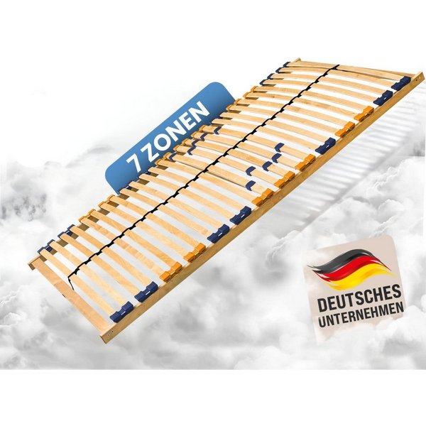 Lattenrost, Coemo, Kopfteil nicht verstellbar, Fußteil nicht verstellbar, MULTIRA 80x200 cm, preisgünstiger Bausatz