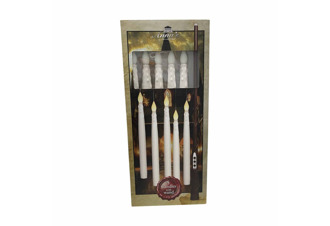 Coen Bakker Deco BV LED-Kerze (Set, 6-tlg), schwebende Kerzen Fernbedienung Timer 27cm – Bild 2 von 3