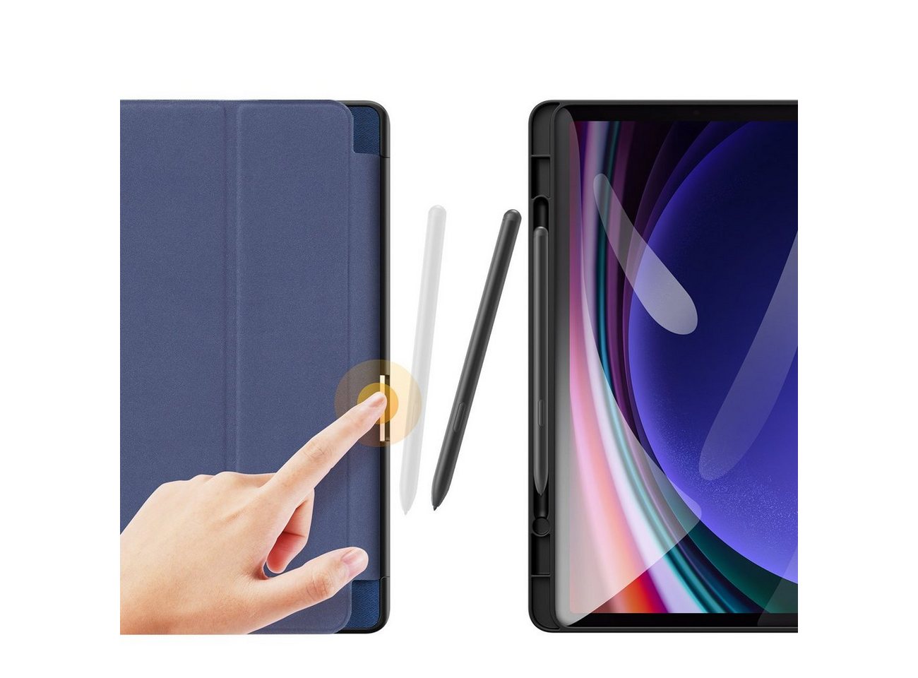COFI 1453 Tablet-Hülle kompatibel mit Samsung Galaxy Tab S10 FE Schutzhülle – Bild 2 von 5