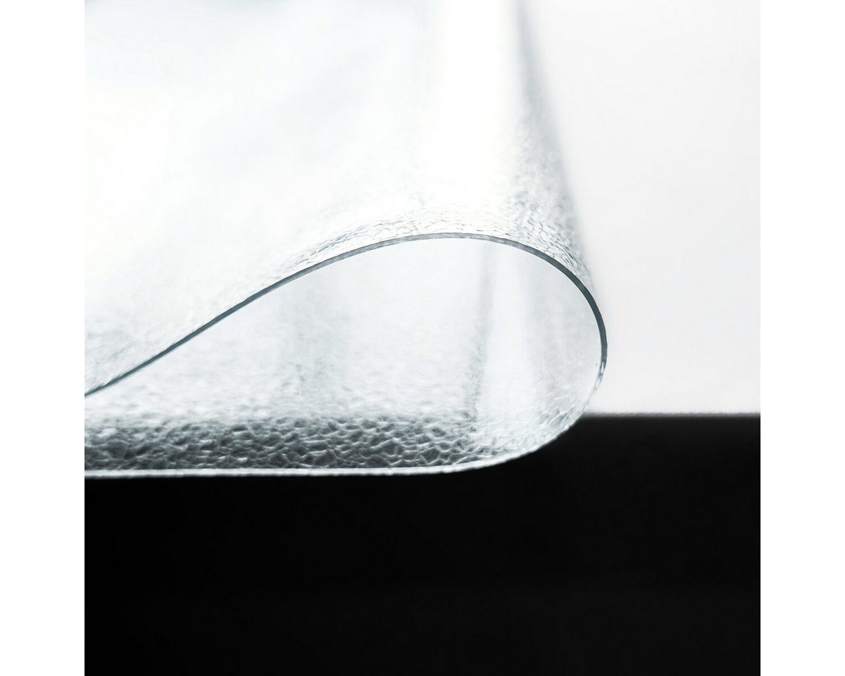 COFI 1453 Tischdecke (1-tlg), PVC Tischschutzfolie, lebensmittelgeeignet, Frostglas-Optik – Bild 2 von 5