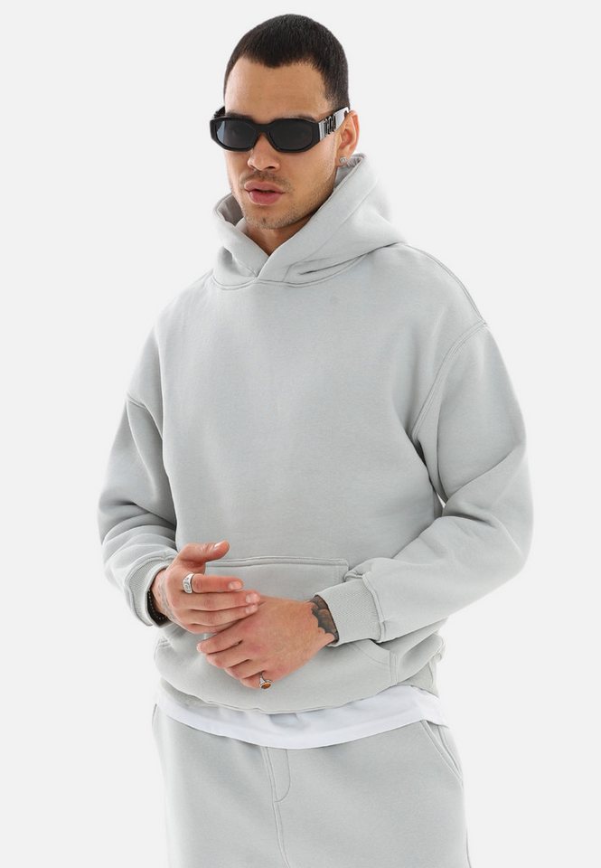 COFI Casuals Hoodie einfarbiger Basic Oversized Hoodie Premium Kapuzenpullover Unisex – Bild 4 von 4