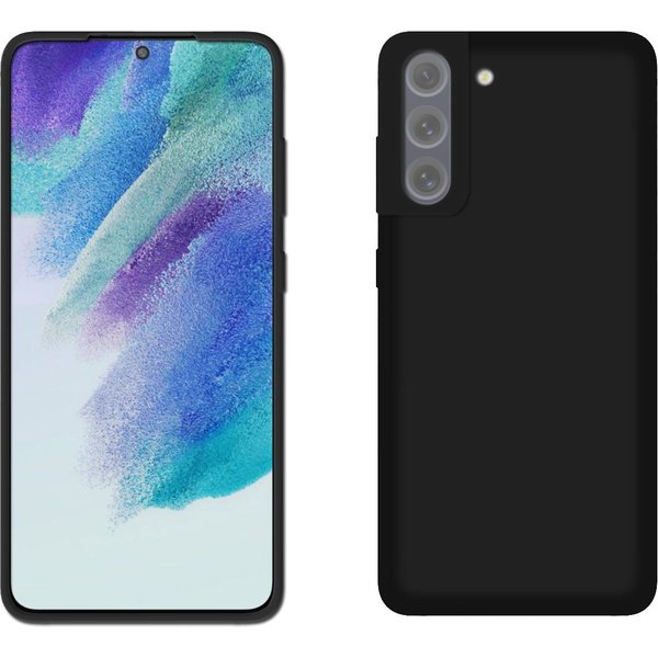 cofi1453 Handyhülle Silikon Hülle Basic Samsung Galaxy S21 FE, Case Cover Schutzhülle Bumper