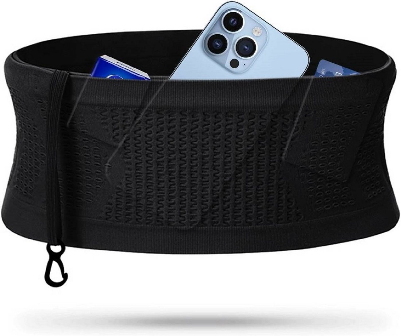 cofi1453 Hüftgürtel Elastisches Band mit innovatives Design und 360-Grad-Öffnung, Nylon – Bild 2 von 5