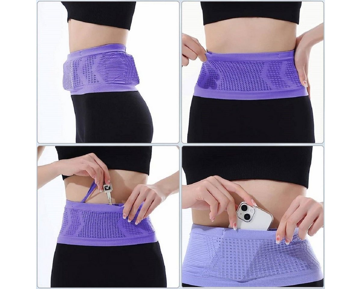 cofi1453 Hüftgürtel Elastisches Band mit innovatives Design und 360-Grad-Öffnung, Nylon – Bild 4 von 5