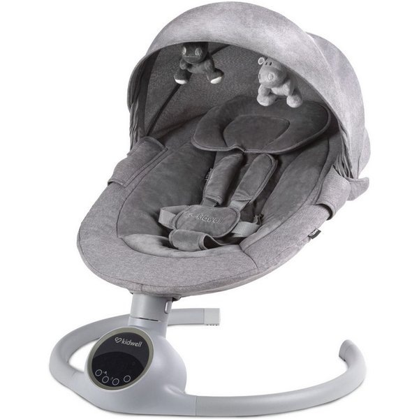 COIL Babywippe Elektrisch Babyschaukel, Multifunktional Babywippe, Schaukel, 5 Schwungstufen, Bluetooth, Musik, 5-Punkt-Gurt, Tuya-Anwendung