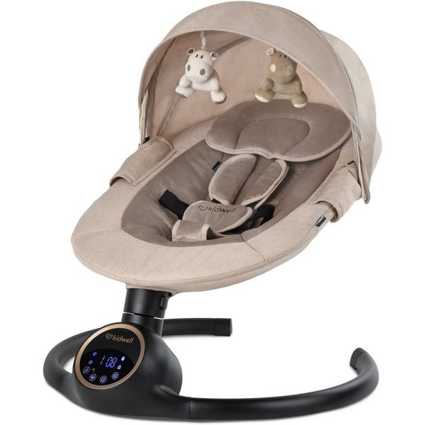 COIL Babywippe Elektrisch Babyschaukel, Multifunktional Babywippe, Schaukel, 5 Schwungstufen, Bluetooth, Musik, 5-Punkt-Gurt, Tuya-Anwendung