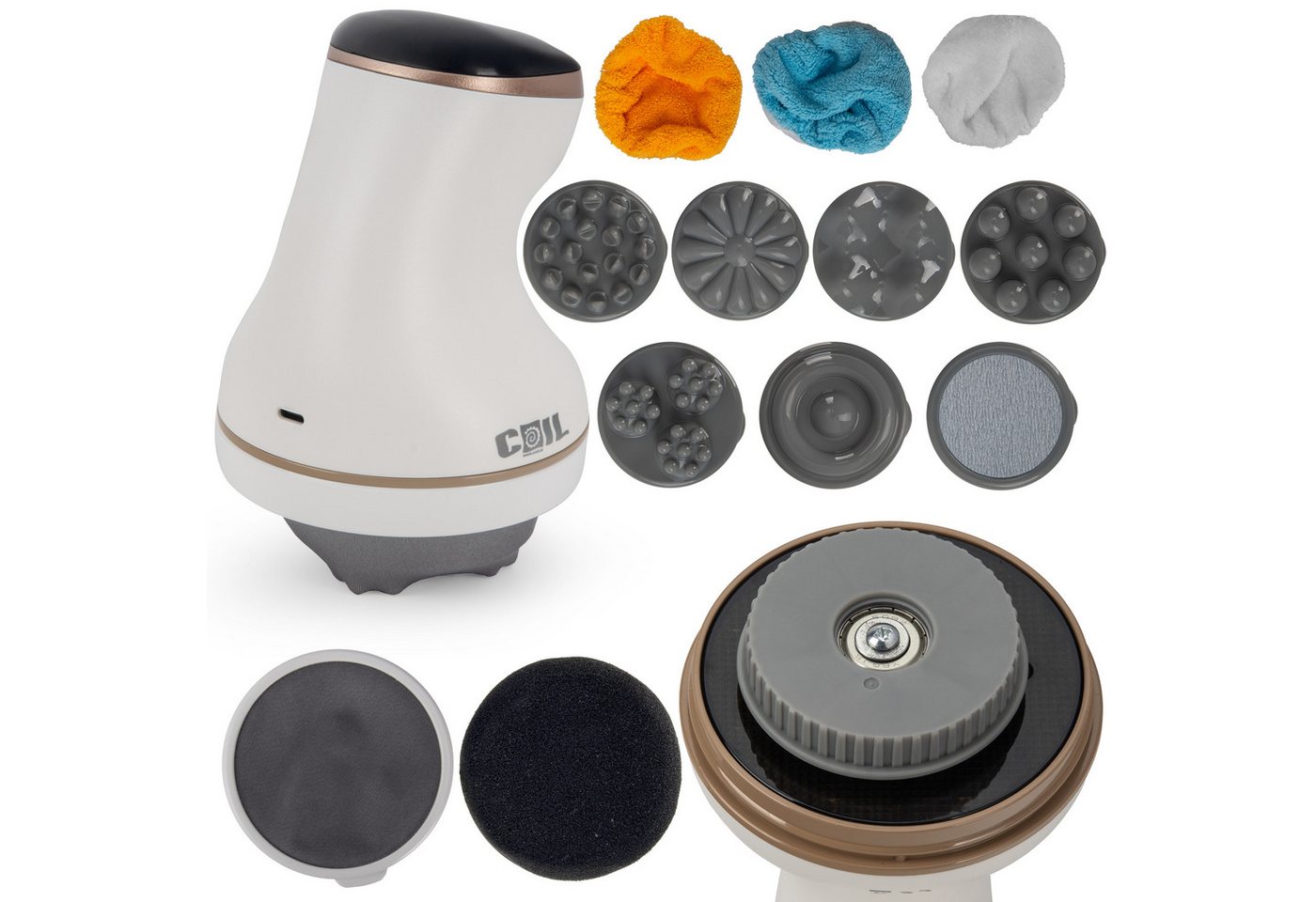 COIL Massagegerät Körpermassagegerät, Anti-Cellulite-Massagegerät, Kabellos, schlankmachend, geräuschlos, straffend – Bild 2 von 5