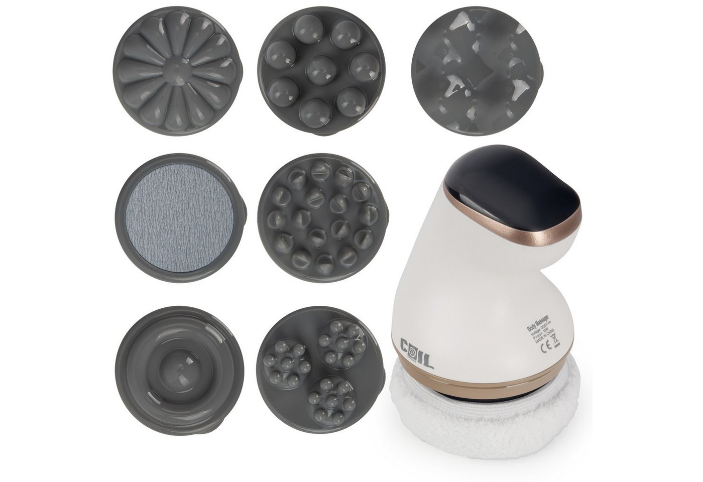 COIL Massagegerät Körpermassagegerät, Anti-Cellulite-Massagegerät, Kabellos, schlankmachend, geräuschlos, straffend – Bild 3 von 5