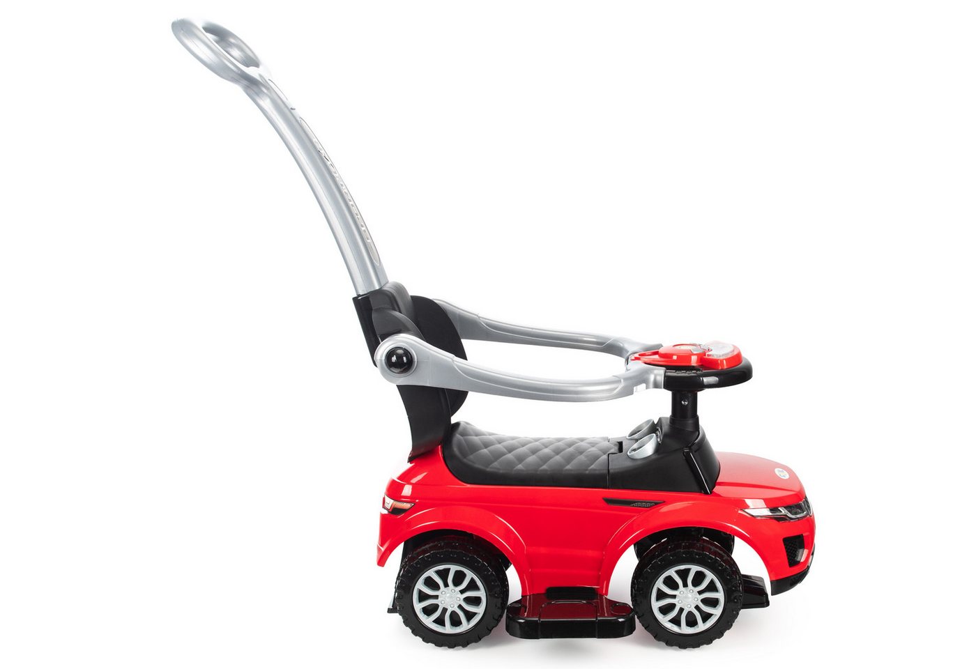 COIL Rutscherauto Babyrutscher, Kinderauto, Schiebeauto, 3in1, mit Druckgriff, interaktives Lenkrad, Musik- und Hupenknöpfe, ab 12 Monaten – Bild 2 von 5