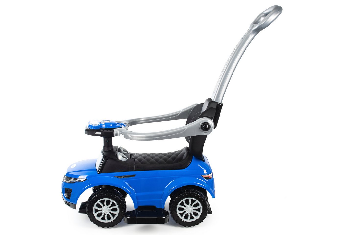 COIL Rutscherauto Babyrutscher, Kinderauto, Schiebeauto, 3in1, mit Druckgriff, interaktives Lenkrad, Musik- und Hupenknöpfe, ab 12 Monaten – Bild 3 von 5
