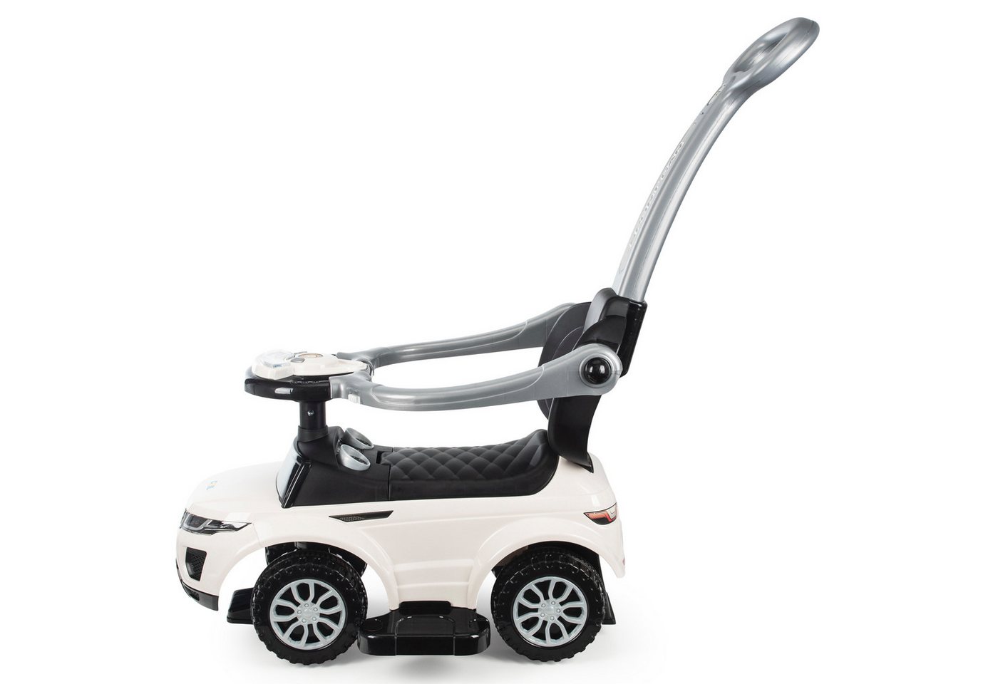 COIL Rutscherauto Babyrutscher, Kinderauto, Schiebeauto, 3in1, mit Druckgriff, interaktives Lenkrad, Musik- und Hupenknöpfe, ab 12 Monaten – Bild 3 von 5