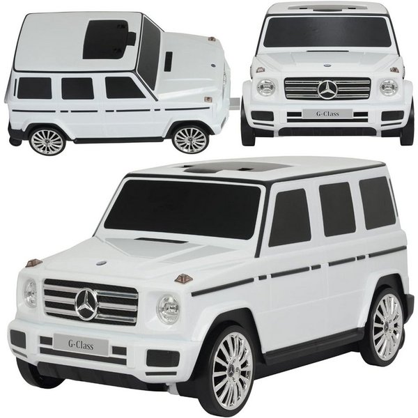 COIL Rutscherauto Kinderkoffer, Koffer, Rutschauto, Mercedes, Reisekoffer, ab 2 Jahren