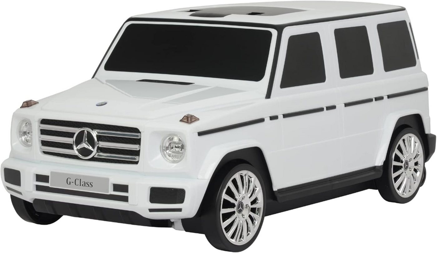 COIL Rutscherauto Kinderkoffer, Koffer, Rutschauto, Mercedes, Reisekoffer, ab 2 Jahren – Bild 5 von 5