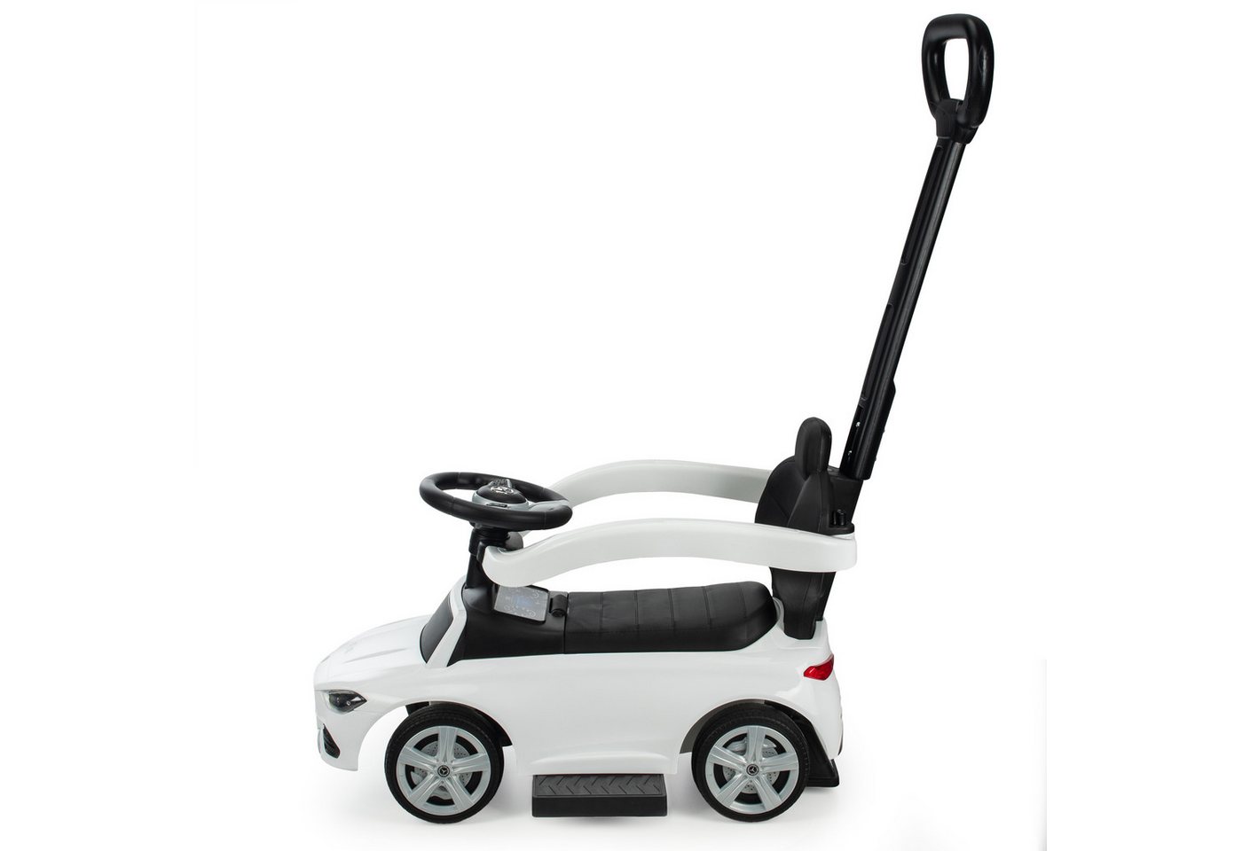COIL Rutscherauto Rutscher, Schieber für Kinder, Mercedes AMG, ab 12 Monaten, interaktives Lenkrad, Fußstützen, Seitenschienen – Bild 5 von 5