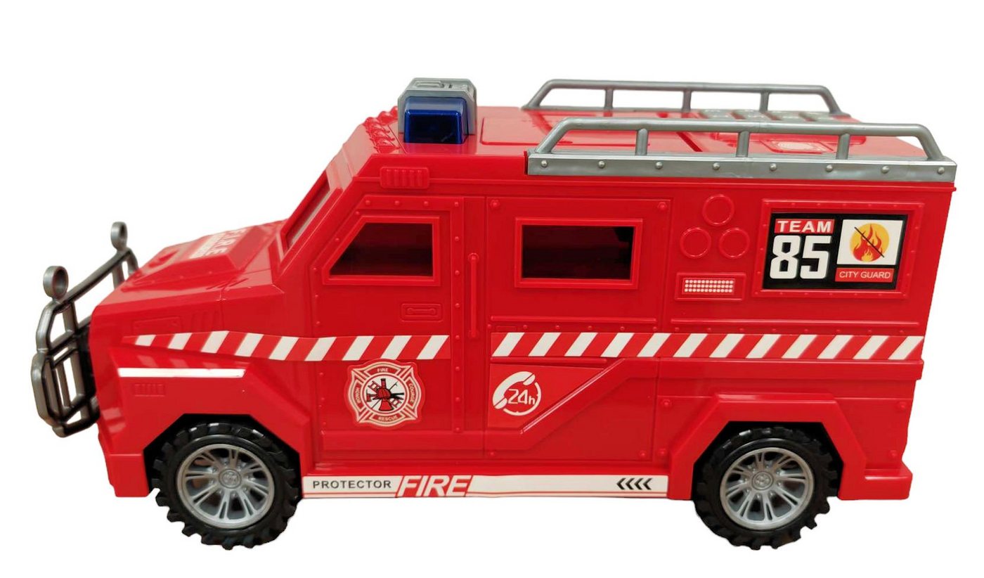 COIL Spardose Elektronisches Spardose, Sparschwein, Feuerwehr, Safe, Sparschwein, Banknoten und Münzen, Soundeffekte, Maße:32x12,5x16 cm – Bild 2 von 5