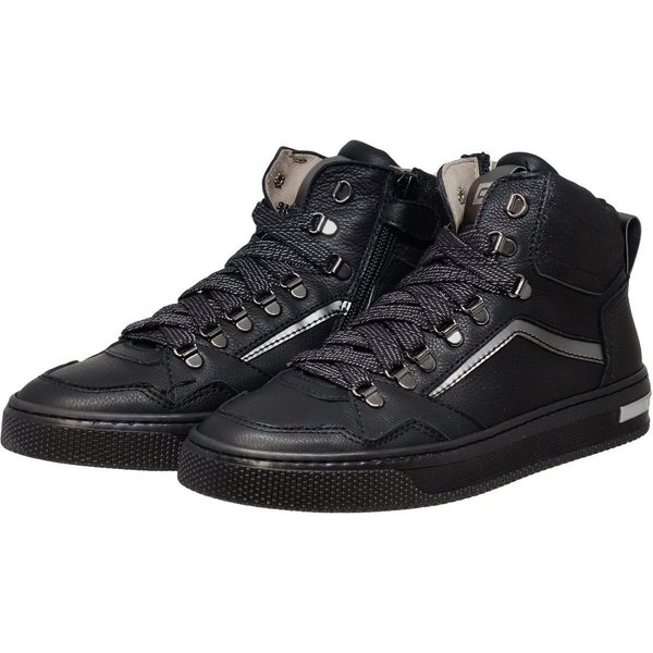Cole Bounce Restore Cole Bounce Restore 2807D Hohe Sneaker Mädchen Leder schwarz Sneaker