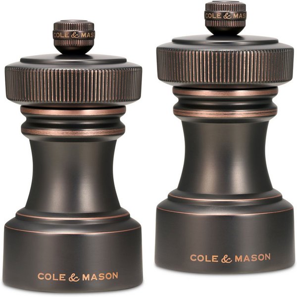 Cole & Mason Salz-/Pfeffermühle Hoxton, Geschenkset, 10,4 cm