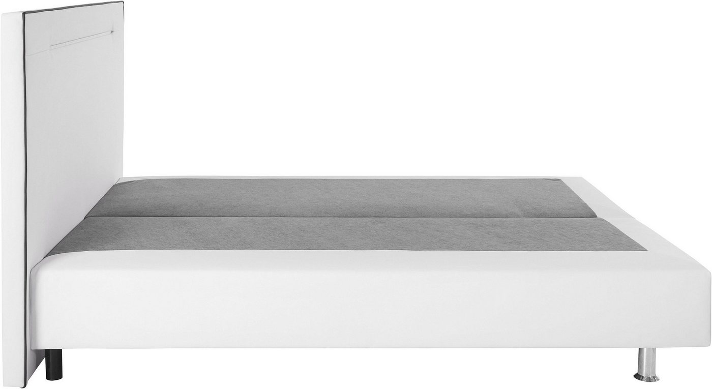 COLLECTION AB Boxspringbett LONDON inkl. Bonnell-Federkernmatratze H2, mit Topper, Kissen & LED, 90/140/180 cm x 200 cm – Bild 4 von 5