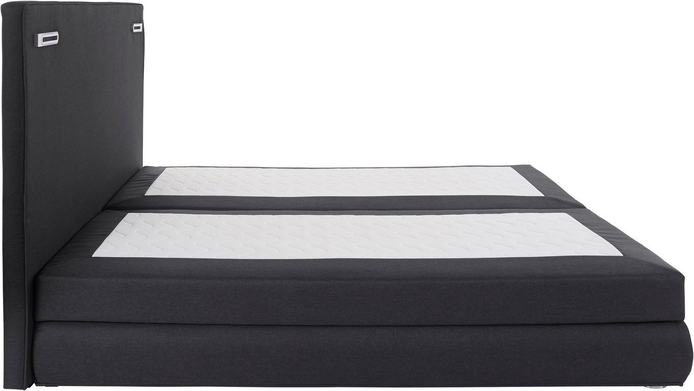 COLLECTION AB Boxspringbett NINONI, Stauraumbett mit Bettkasten & TTFK-Matratze, inkl. Topper, wahlweise mit LED-Beleuchtung, 180/200 cm x 200 cm – Bild 5 von 5