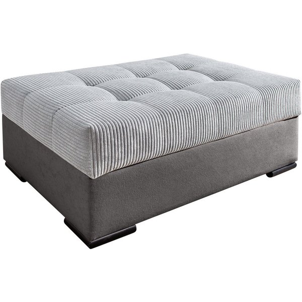 COLLECTION AB Hocker Josy, B: 98 cm, individuell zu kombinieren, Federkern