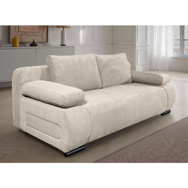 COLLECTION AB Schlafsofa Moritz B: 200 cm, Liegefl. 142x200 cm, Gästebettfunktion, frei stellbar, Wohnkomfort