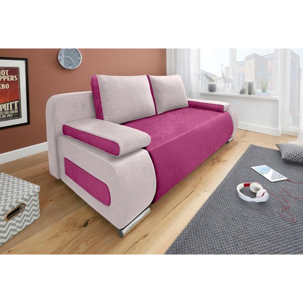 COLLECTION AB Schlafsofa Moritz B: 200 cm, Liegefl. 142x200 cm, Gästebettfunktion, frei stellbar, Wohnkomfort