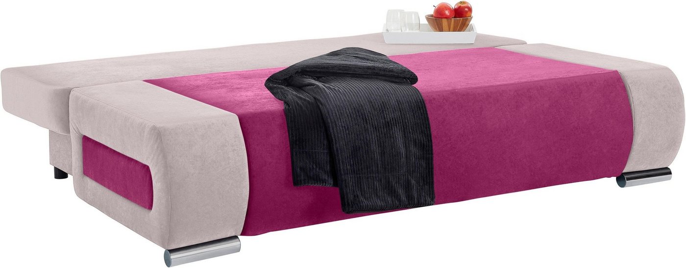 COLLECTION AB Schlafsofa Moritz B: 200 cm, Liegefl. 142x200 cm, Gästebettfunktion, frei stellbar, Wohnkomfort – Bild 4 von 5