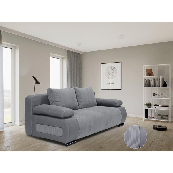 COLLECTION AB Schlafsofa Moritz B: 200 cm, Liegefl. 142x200 cm, Gästebettfunktion, frei stellbar, Wohnkomfort