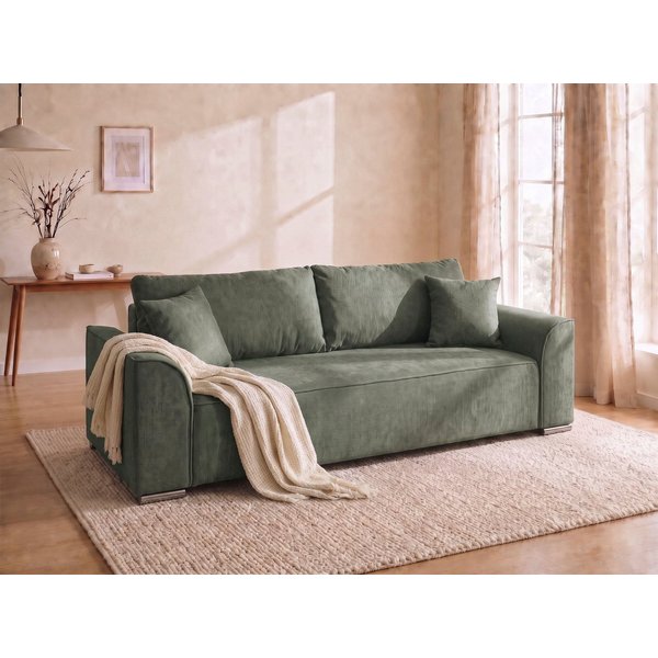 COLLECTION AB Schlafsofa Sara B: 241 cm, Liegefl. 137x195 cm, Bettkasten, optional mit Topper, Schlaffunktion, Couch mit Bonnellfederkern, Gästebettfunktion