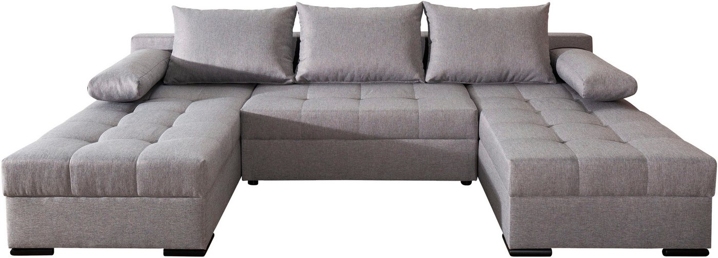 COLLECTION AB Wohnlandschaft Josy U-Form, B: 269 cm, auch in Cord, Schlaffunktion & Bettkasten, Federkern – Bild 2 von 5
