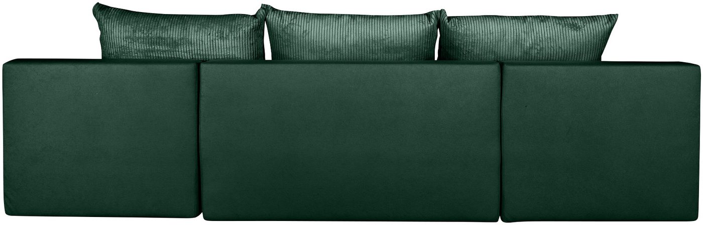 COLLECTION AB Wohnlandschaft Josy U-Form, B: 269 cm, auch in Cord, Schlaffunktion & Bettkasten, Federkern – Bild 5 von 5