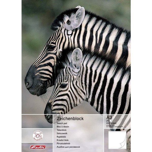 Herlitz Collegeblock herlitz Zeichenblock A3 20 Blatt