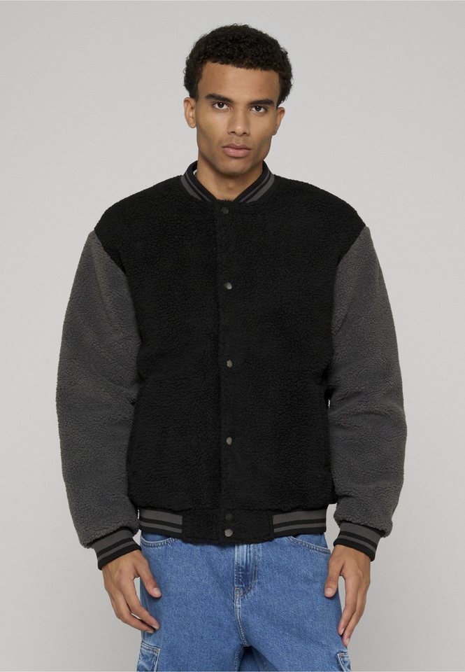 URBAN CLASSICS Collegejacke Urban Classics Teddy College Jacket (1-St) – Bild 3 von 4