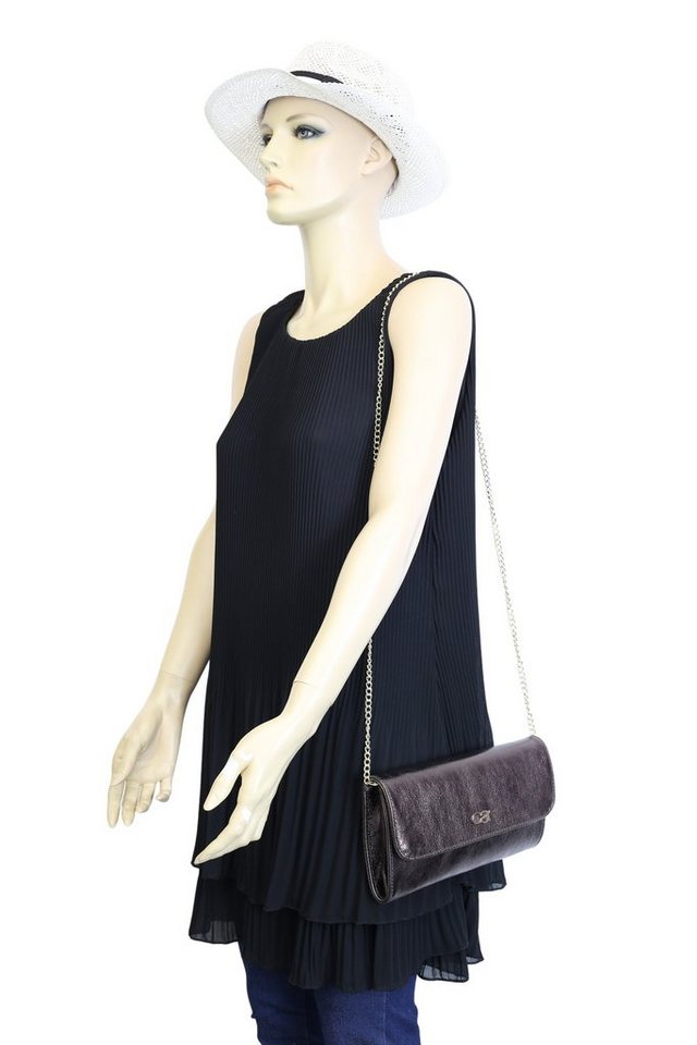 COLLEZIONE ALESSANDRO Clutch Eleganz, aus Leder, mit separaten Fächern – Bild 4 von 4