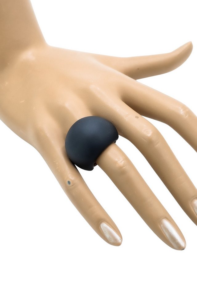 COLLEZIONE ALESSANDRO Fingerring BlackSphere – Bild 2 von 4
