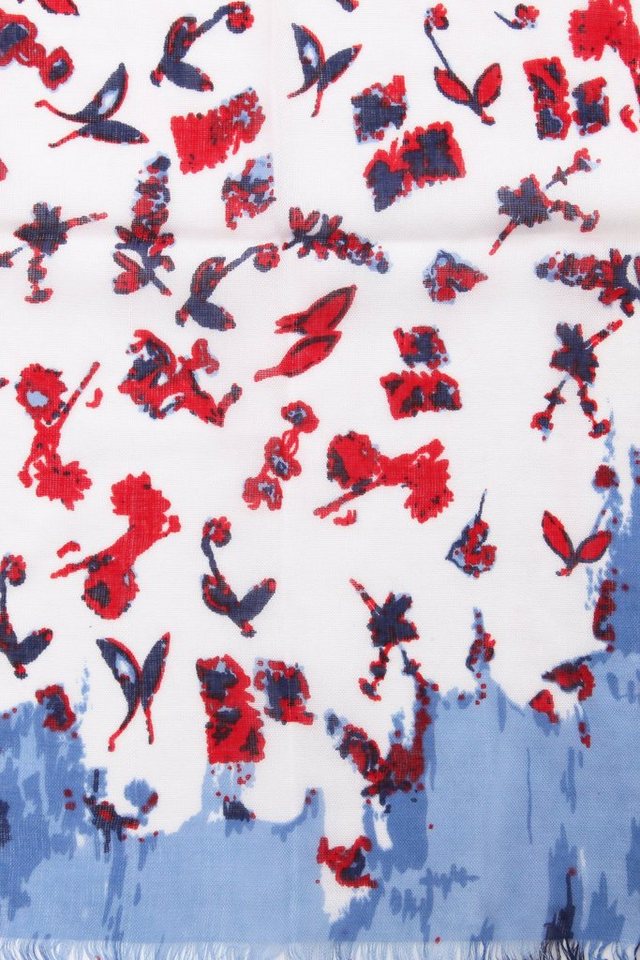 COLLEZIONE ALESSANDRO Modeschal Daria, (1-St), mit abstrakten Blumen – Bild 3 von 3