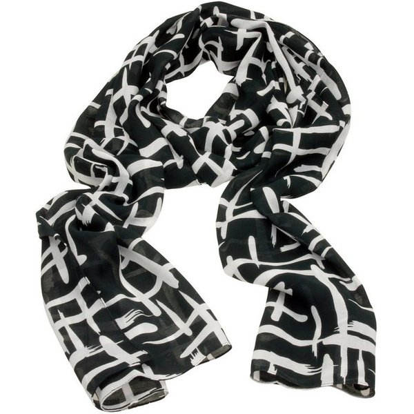 COLLEZIONE ALESSANDRO Modeschal Eleonore, (1-St), mit gestreiftem, modern-elegantem Design