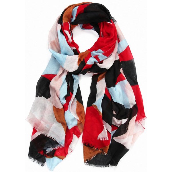 COLLEZIONE ALESSANDRO Modeschal Keo, (1-St), mit tollen Farben und Formen