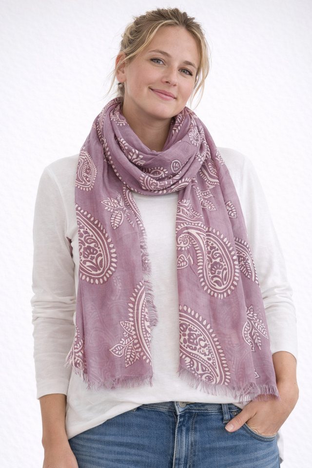 COLLEZIONE ALESSANDRO Modeschal Paisley, (1-St), Made in Italy, super-weiches Viskose – Bild 2 von 3