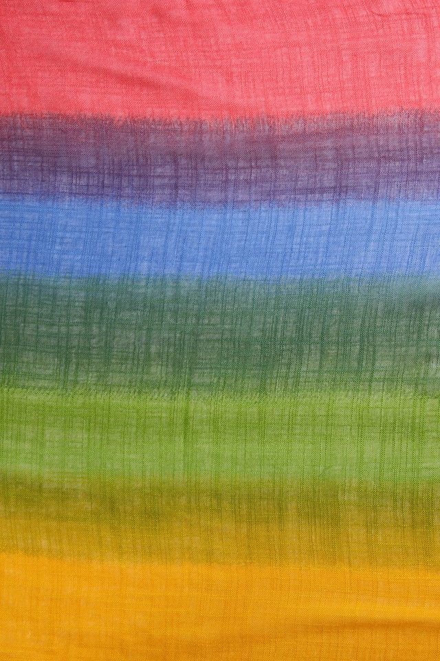 COLLEZIONE ALESSANDRO Modeschal Regenbogen, (1-St), in buntem Design – Bild 2 von 2