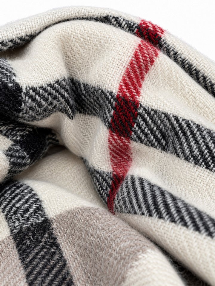 COLLEZIONE ALESSANDRO Modeschal SuperSofty, (1-St), mit Karomuster, elegant und warm – Bild 3 von 4