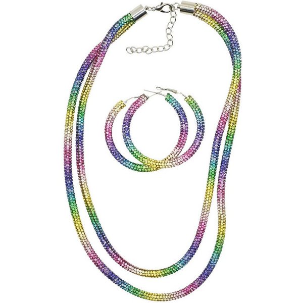 COLLEZIONE ALESSANDRO Schmuckset Rainbow