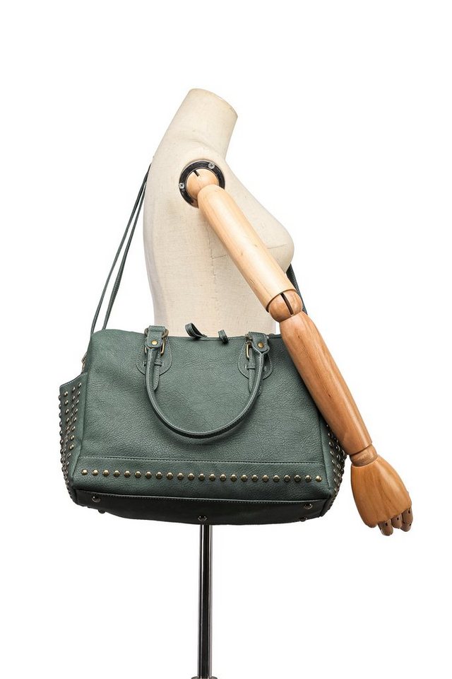 COLLEZIONE ALESSANDRO Schultertasche Boho, mit 2 Seitenfächern – Bild 3 von 5