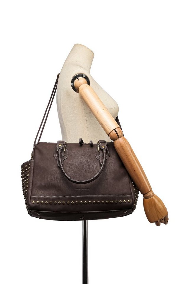COLLEZIONE ALESSANDRO Schultertasche Boho, mit 2 Seitenfächern – Bild 4 von 5