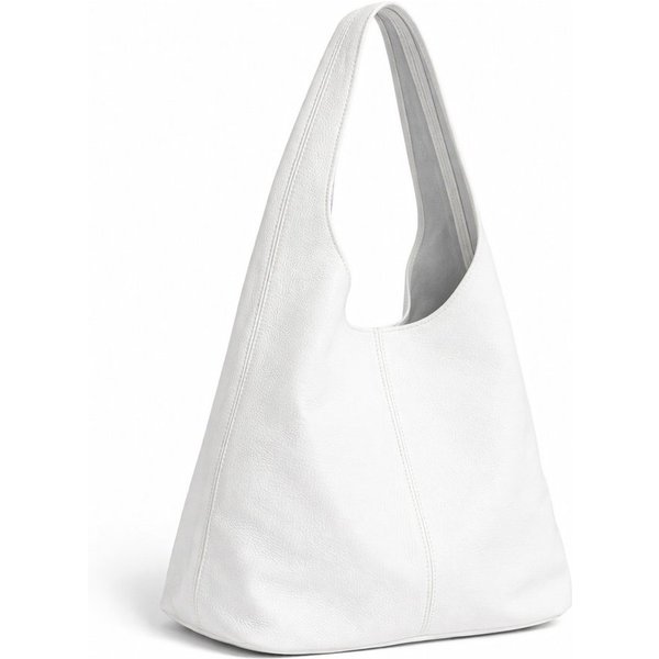 COLLEZIONE ALESSANDRO Schultertasche White, aus Rindsleder, super soft